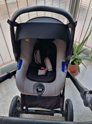 Carro de bebe de "JANE MUM" de tres piezas.