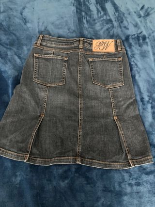 Falda vaquera Zara