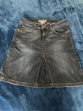 Falda vaquera Zara