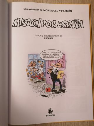 Cómic Mortadelo y Filemón: Misión por España