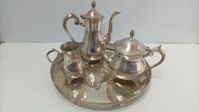 TETERA O JUEGO DE CAFÉ ANTIGUO EPNS