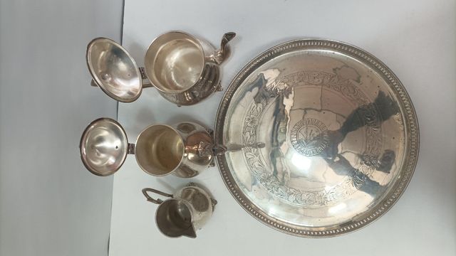 TETERA O JUEGO DE CAFÉ ANTIGUO EPNS