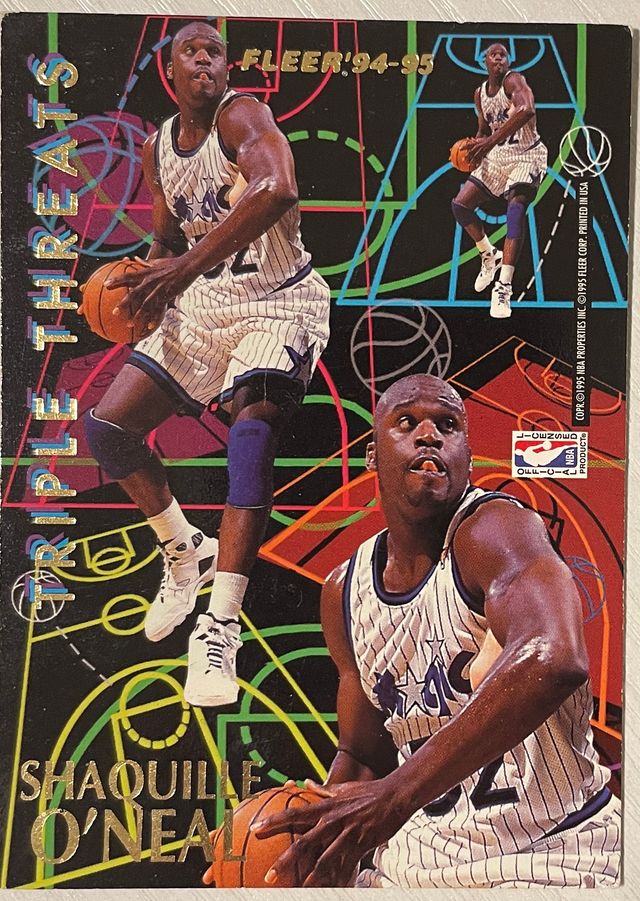 Figurina NBA rara 1994/1995 O'Neal/Ewing