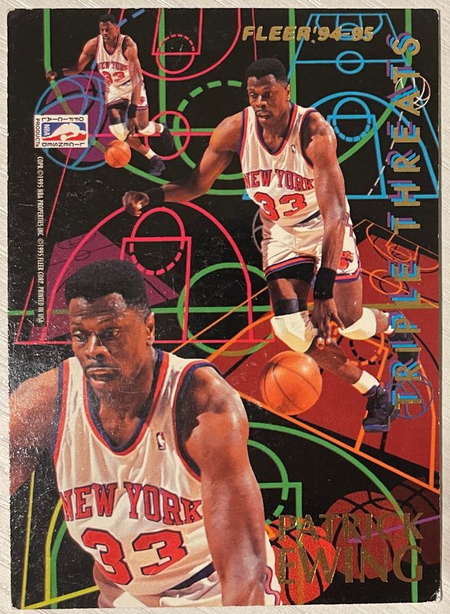 Figurina NBA rara 1994/1995 O'Neal/Ewing
