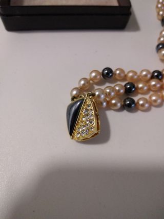 Conjunto collar y pendientes