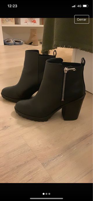 Botines negros