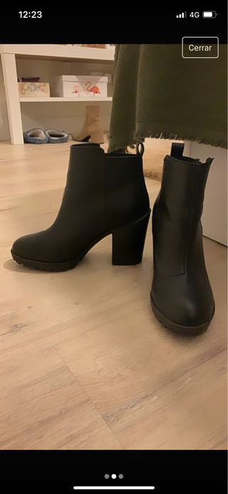 Botines negros