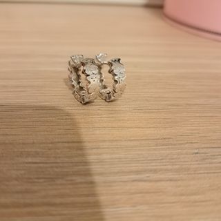 Pendientes aro plata Tous puppies