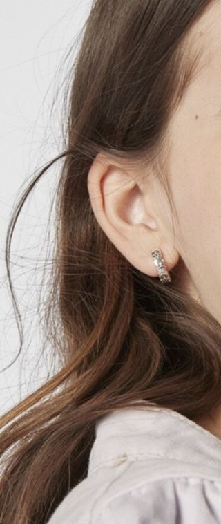 Pendientes aro plata Tous puppies