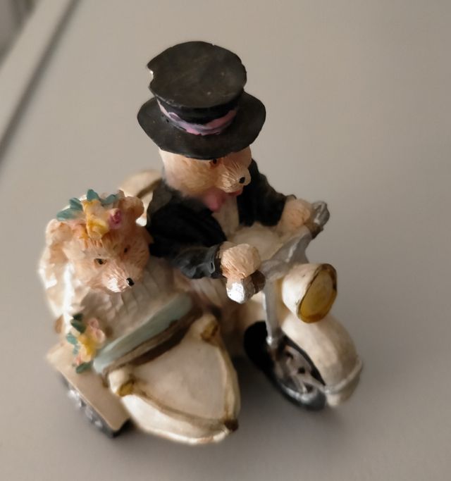 Statuetta in ceramica per matrimoni