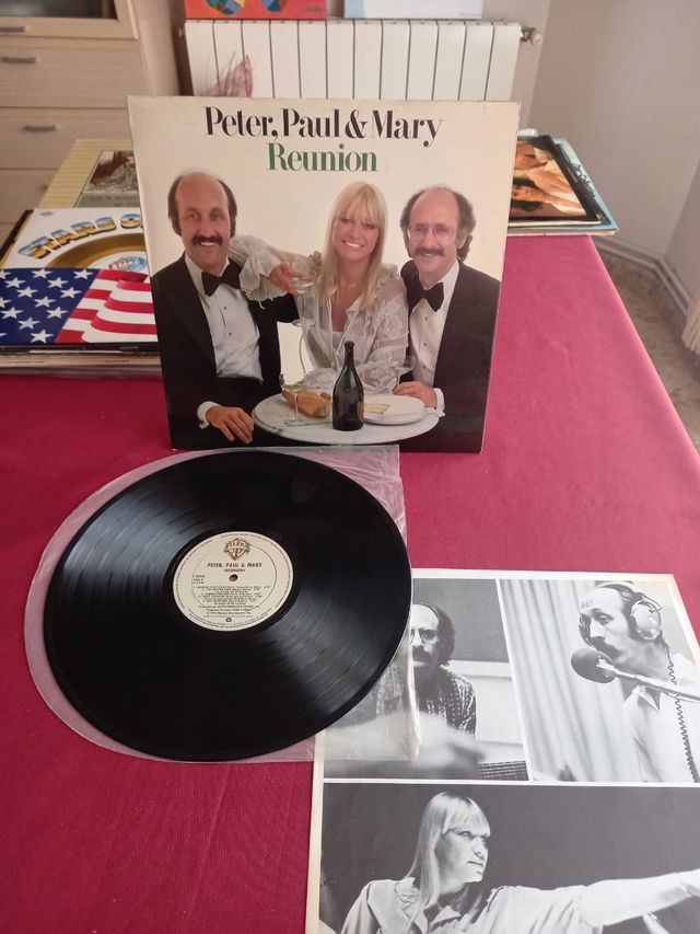 Peter, Paul & Mary - Reunion. 1978 LP Vinilo.