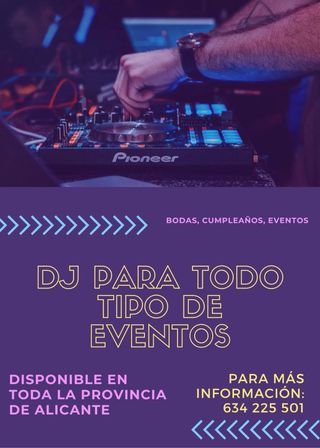 DISCO MOVIL DJ PARA BODAS FIESTAS EVENTOS
