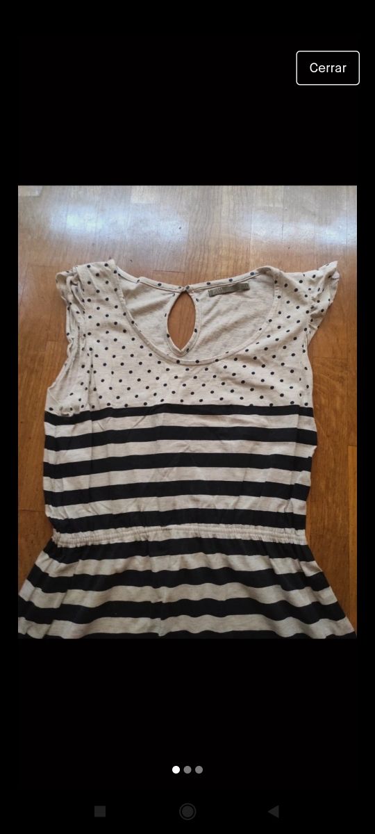 Vestido rayas y lunares