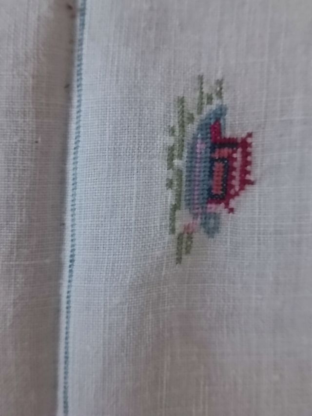 Manteleria sXIX bordados orientales