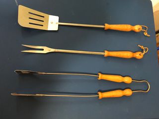 Utensilios para barbacoa