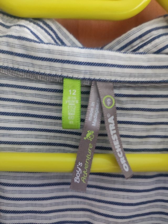 Camisa a rayas Orchestra talla 12