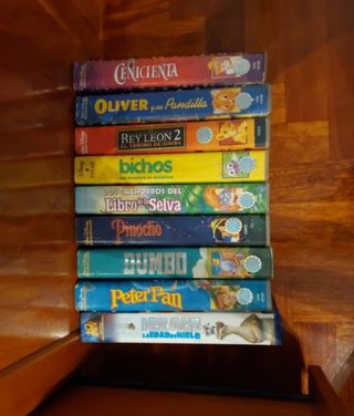 Películas Disney en VHS
