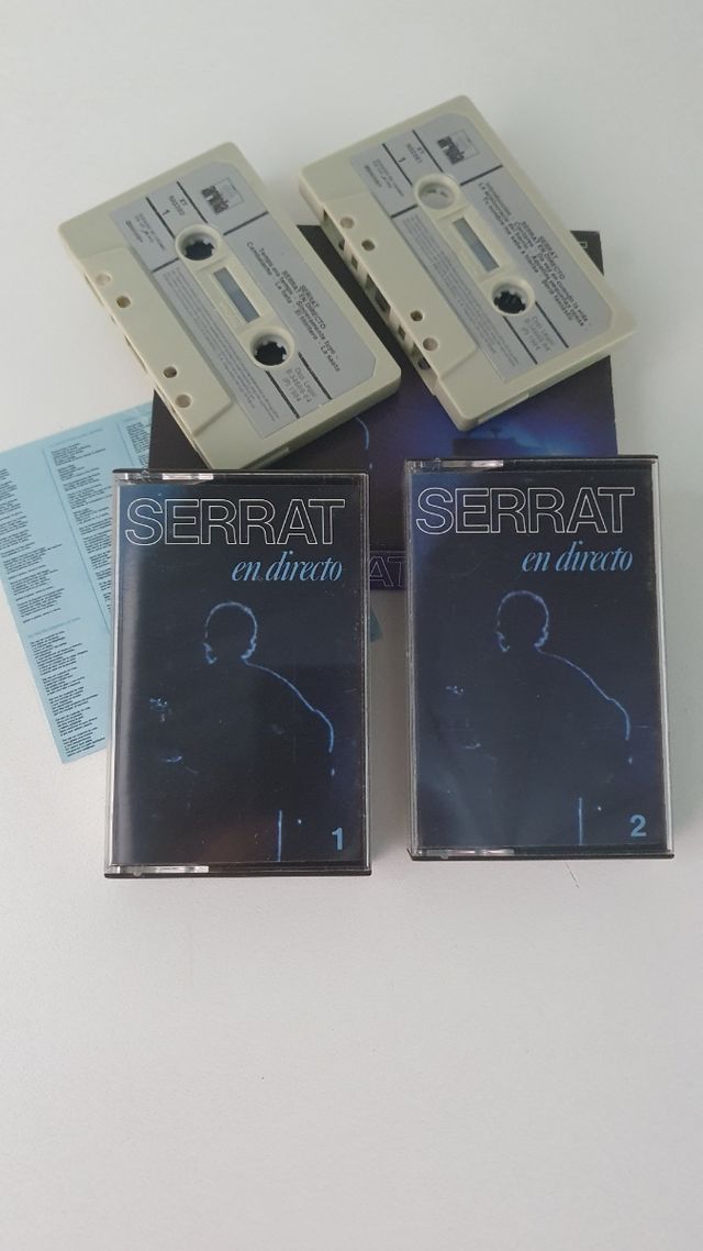 Serrat en Directo. Cassette Doble