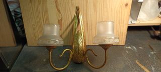 Aplique de Pared Bronce Vintage