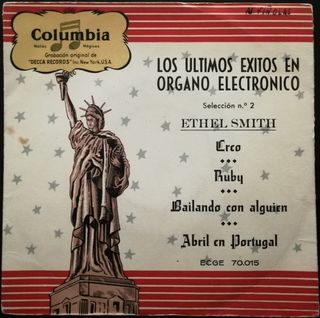 5 Discos vinilo años 50 USA (7”) ver ***