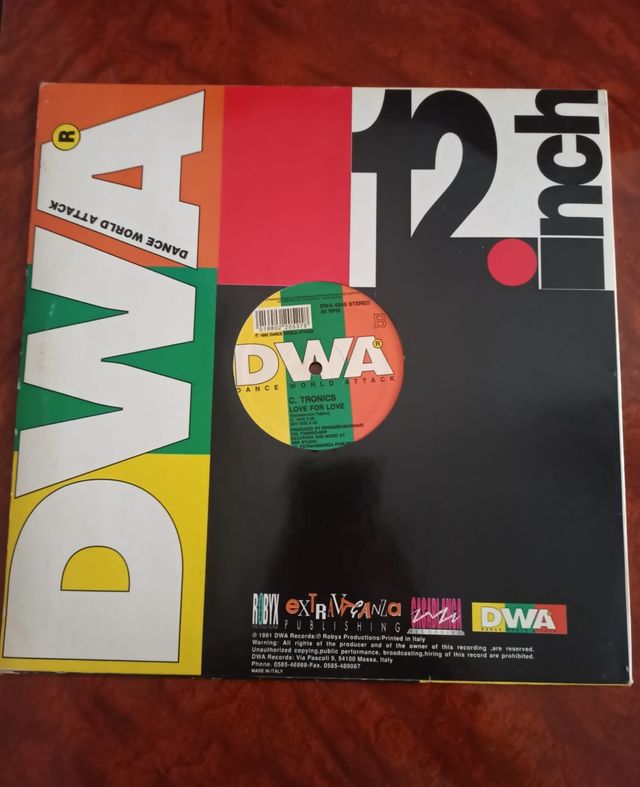 Maxi de vinilo Love for love de C.Tronics