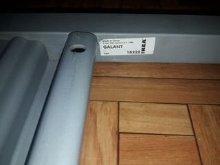 estructura de escritorio ikea galant y mesa