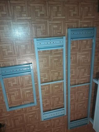 estructura de escritorio ikea galant y mesa