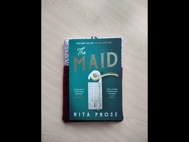 Funda libros hecha a mano