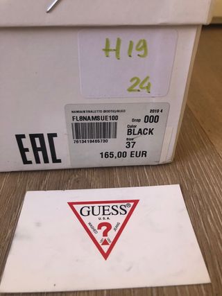 Botines piel Guess nuevos
