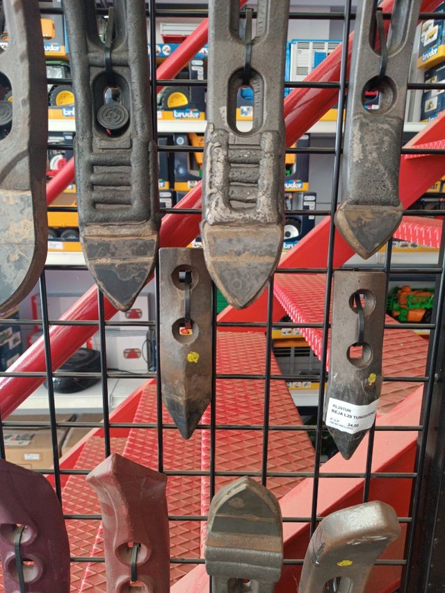 Rejas golondrinas brazos punta reja tungsteno