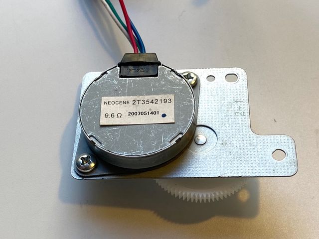 Motor de passo elétrico bipolar