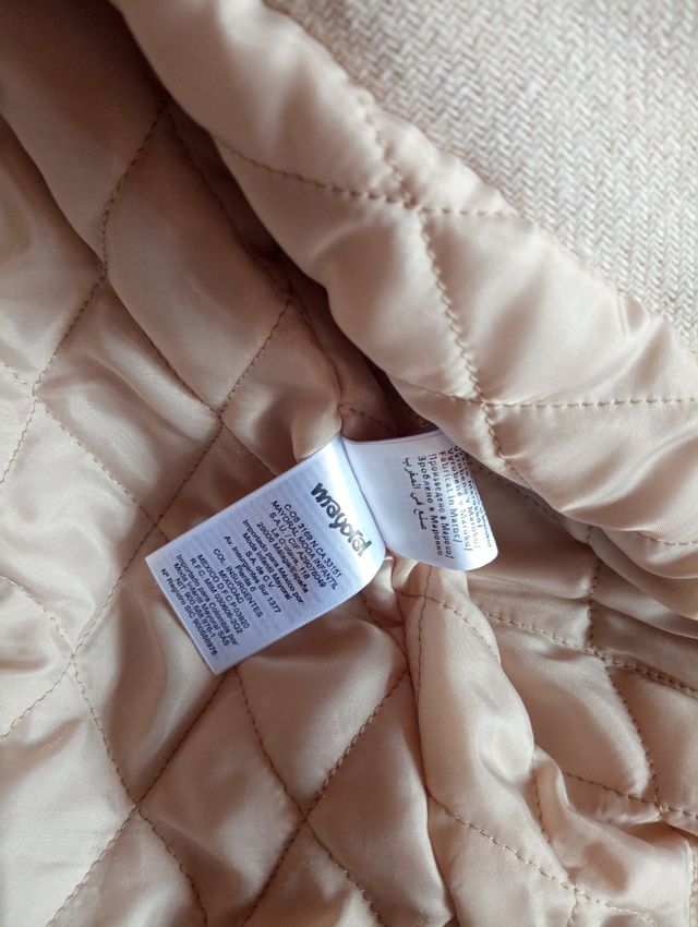 Abrigo de vestir acolchado  para Niña