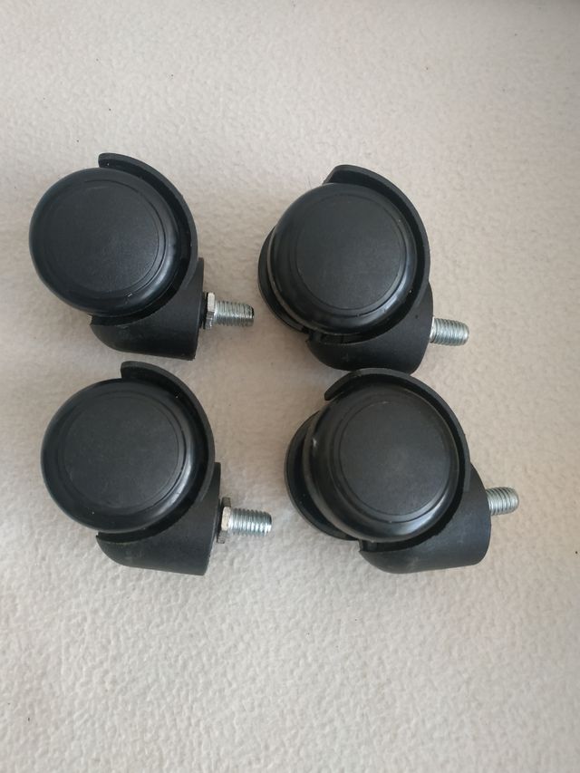 LOTE RUEDAS SILLA OFICINA