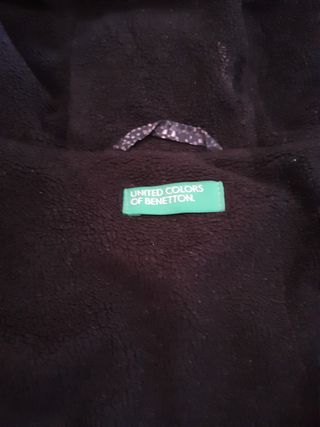 Cazadora plumas t/10 unisex Benetton