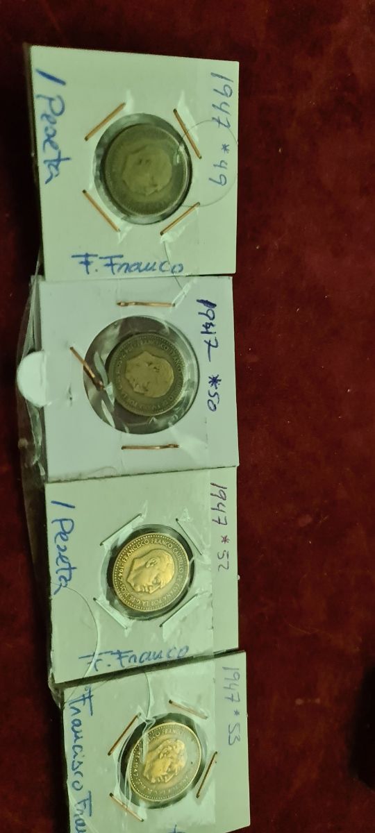 tengo monedas de pesetas pregunta cuán necesitas