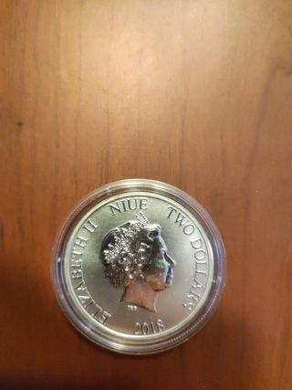 moneda tio Gilito 1 onza plata pura encapsulado