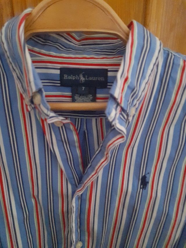 Camisa manga larga niño Ralph  Lauren