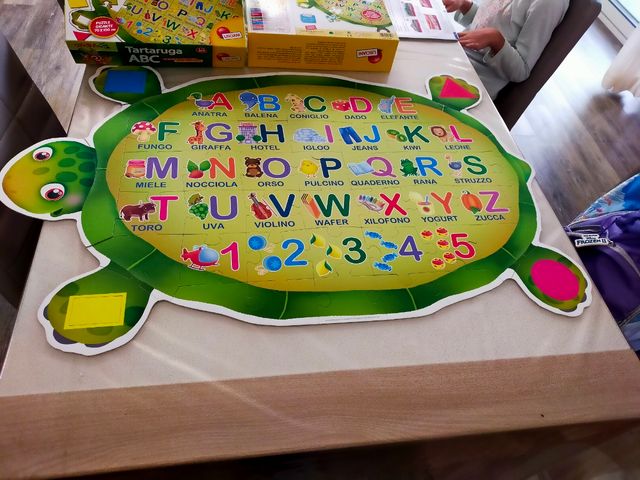 puzzle gigante Lisciani Abc