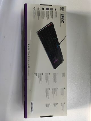 teclado mecánico gaming cooler master sk652