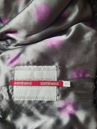CHAQUETA DE PIE MARCA SOMINEMI
