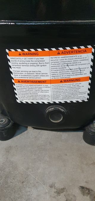 COMPRESOR HERMETICO REFRIGERANTE