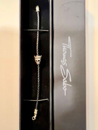 Pulsera Thomas Sabo cuero y plata