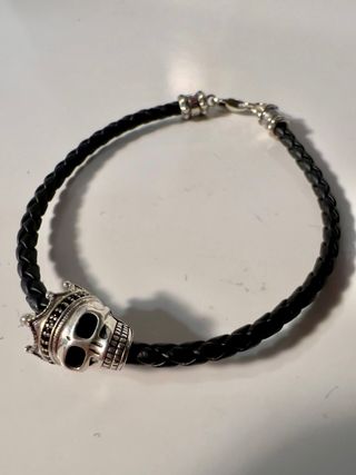 Pulsera Thomas Sabo cuero y plata
