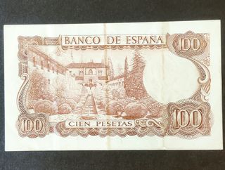 100 Pesetas del 1970 - Manuel de Falla