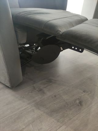 Sillón relax eléctrico gris Conforama