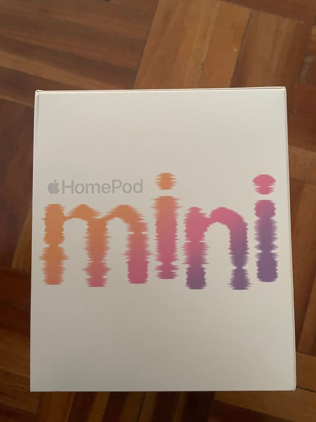 Caja HomePod mini blanco