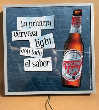 Cartel Luminoso Cruzcampo