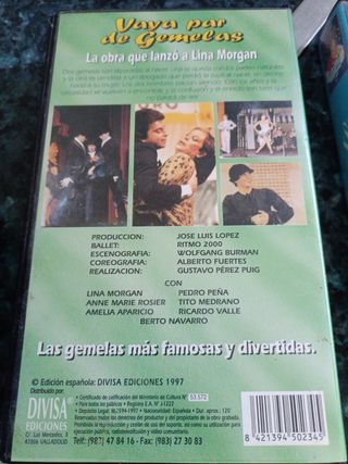 Colección VHS Lina Morgan