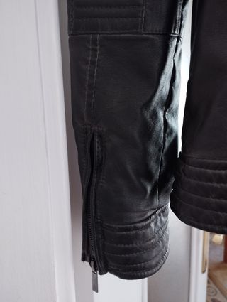 Cazadora cuero talla M