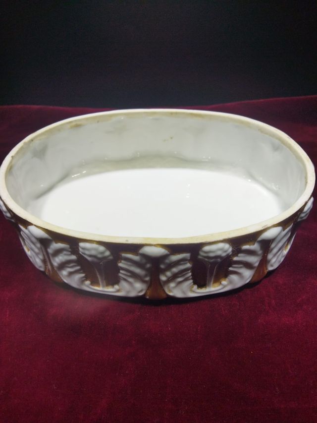 Joyero/cofre porcelana bidasoa pintado a mano